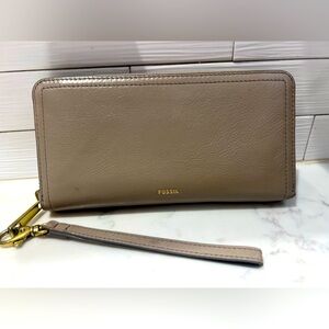 Fossil leather wallet